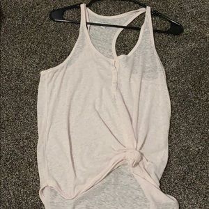 Blush pink tank top